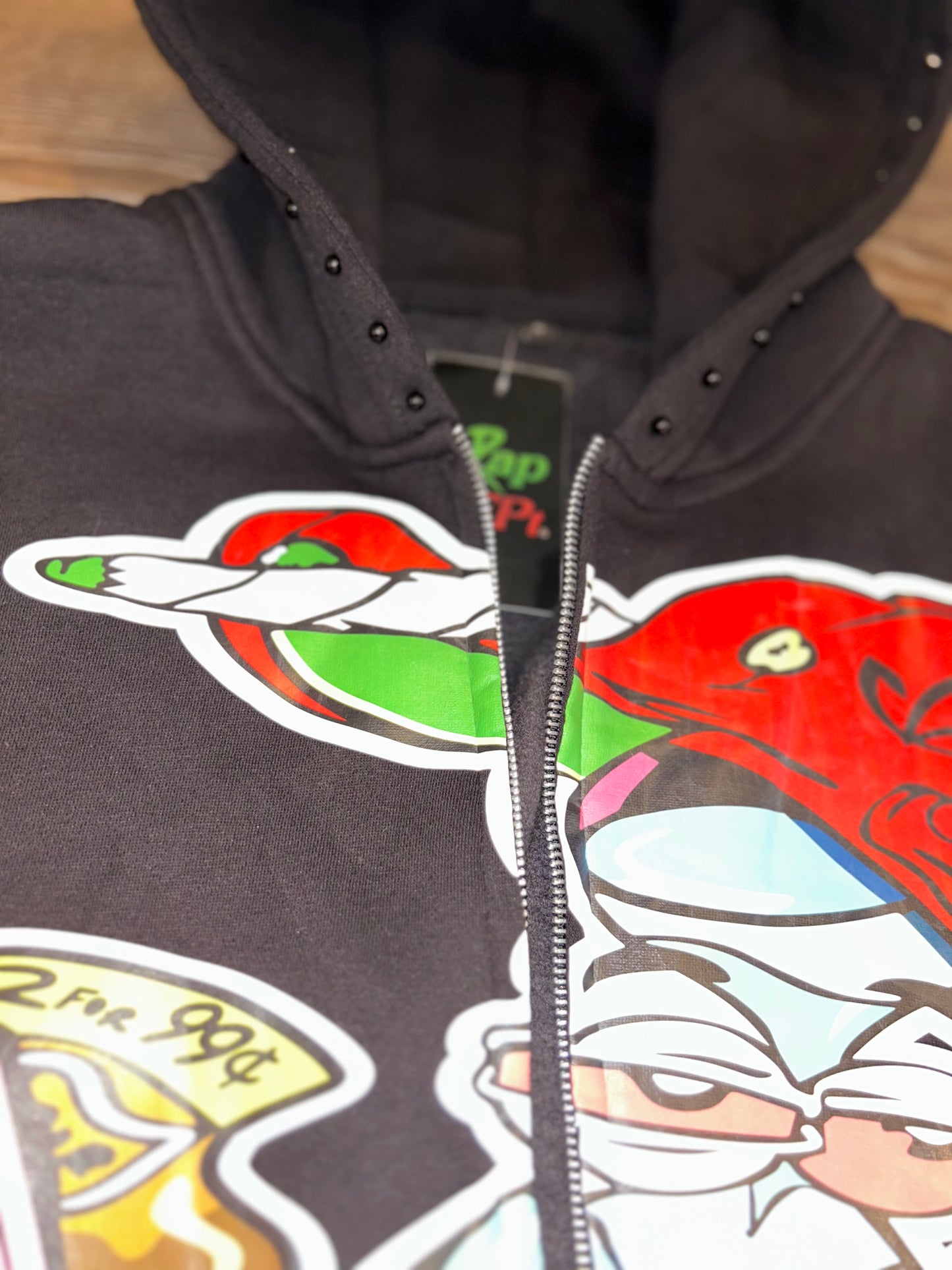 TrapBlack Pearled Hoodie