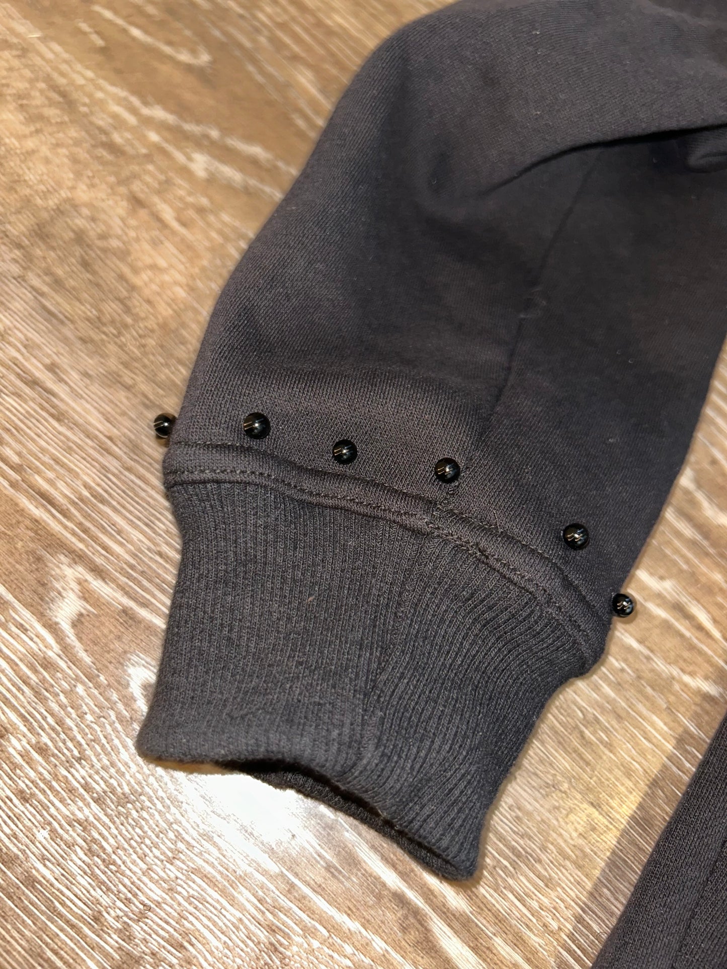TrapBlack Pearled Hoodie