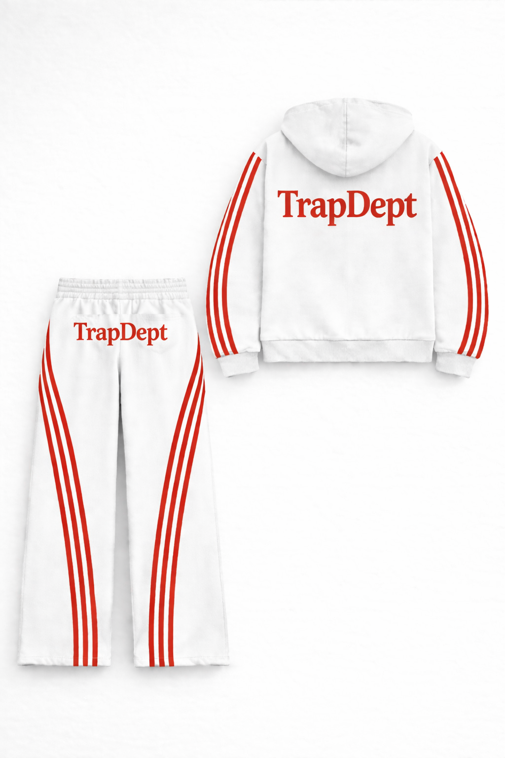 TrapDept “White Redline” Set
